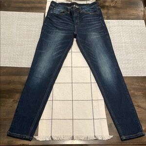 Blue Skinny Jeans with Natural Fading- Brand - Special A Los Angeles